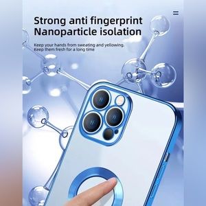 For Apple iPhone 14, 14Pro, 14Pro-Max Case Mag Safe Magnetic Camera Lens Cover